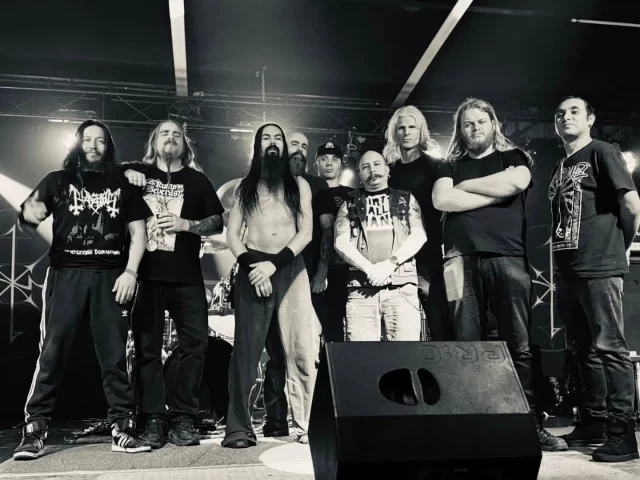 *THE "LATIN AMERICA HELLFIRE 2025" TOUR HAS CONCLUDED.*

@1349official's "Latin America Hellfire 2025" Tour concluded this past Saturday at the @foro_veintiocho.

We want to thank @hakon_grav and Photograve Management, along with the promoters and venues on this tour.

We want to thank @jordanbarlowart for the tour artwork.

We want to thank our crew:
Kristoffer - sound engineer (@kristofferkvig), Andres - light engineer (@mechas1224), Nils - guitar tech (@nilsalex), Joran - drum tech (@hadarrgh), Pedro (@pkaluf, not pictured) and Andres (@backline.america.corp, @arzenoficial) - tour managers.

Finally, we want to *THANK THE LATIN AMERICA LEGION* for attending all the Live Rituals that were allowed to be performed on this tour.

WE BOW TO ALL OF YOU. WE WILL RETURN...

*AURAL HELLFIRE is out NOW in the form of 'The Wolf & The King'.*

@1349official returns to the stage this November for the Messe des Morts XIII Festival in Montréal.

DO NOT MISS IT.

#auralhellfire #legion1349 #latinamericahellfire2025 #tour #photogravemanagement #jordanbarlowart #thewolfandtheking
